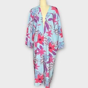 Easel LA Oversized Kimono Coverup Loungewear sz S fits 4-12